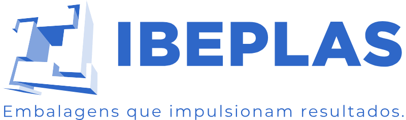 Logotipo Ibeplas — Indústria Brasileira de Embalagens Plásticas
